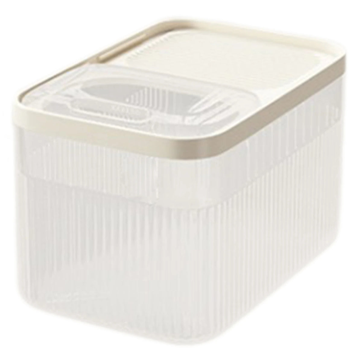 Conteneur à Croquettes Hermétique avec Trappe Transparente – Boîte de Rangement Fraîcheur Chien & Chat