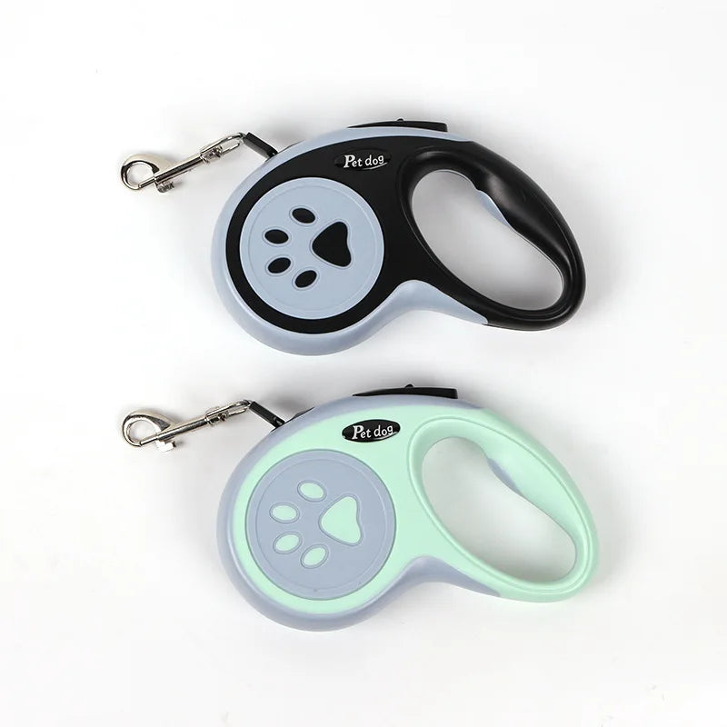 Laisse enrouleur rétractable 360° anti-nœud pour chien et chat (3m & 5m)