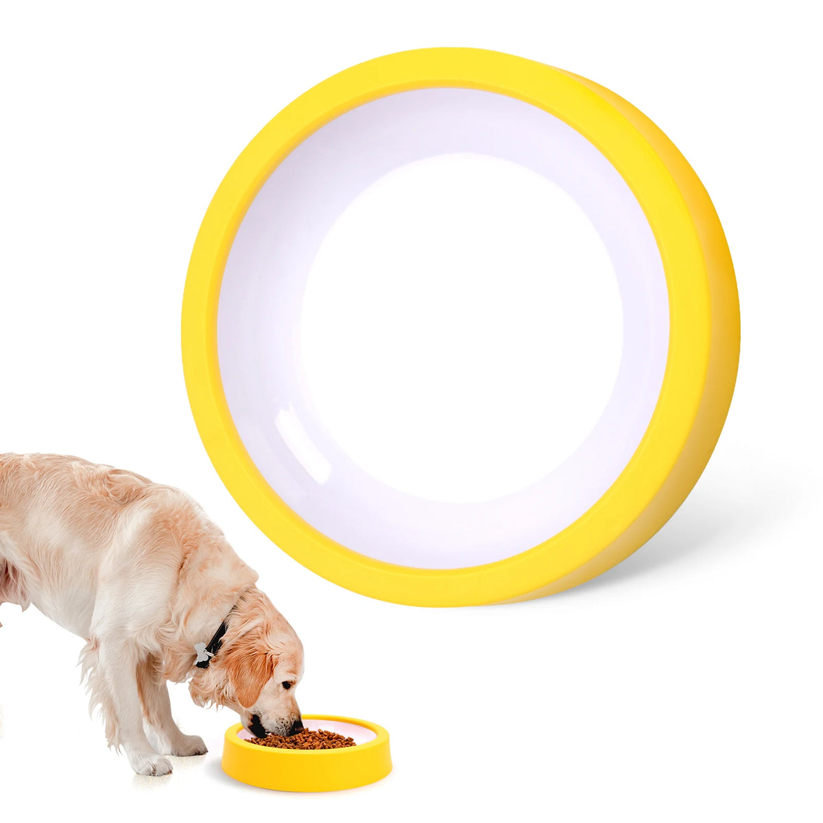 Gamelle Anti-Glouton Labyrinthe pour Chien & Chat – Bol d'Alimentation Lente Ergonomique & Antidérapant