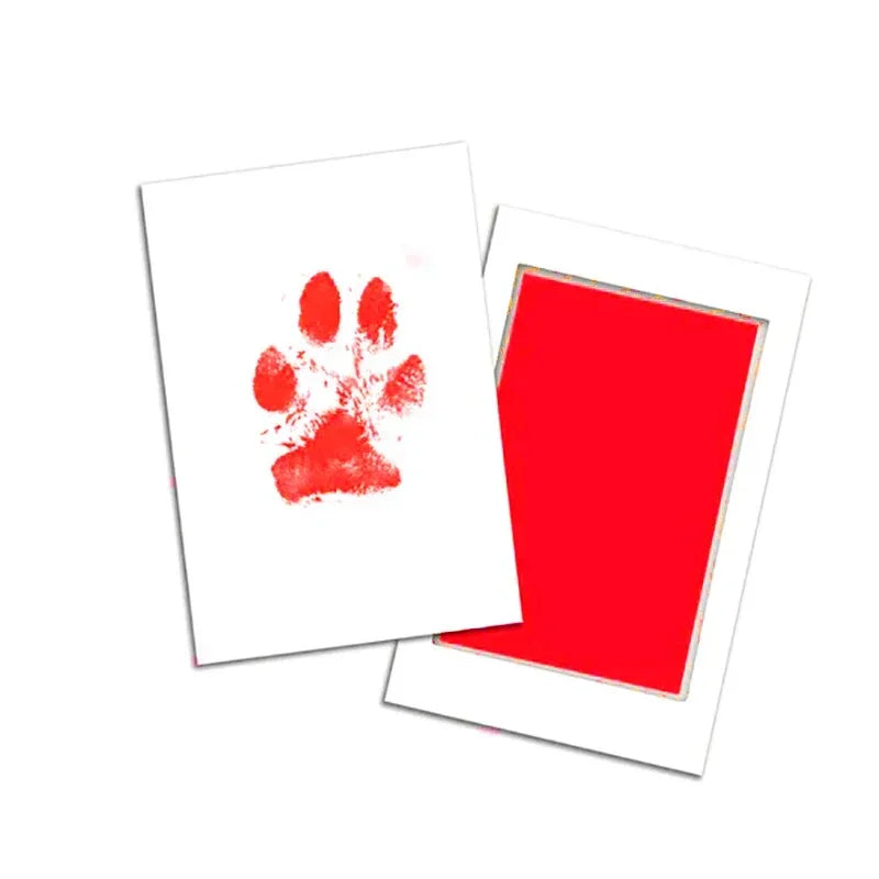 Tampon Encreur Empreinte Chien & Chat Sans Contact – Kit Souvenir Propre & Non Toxique