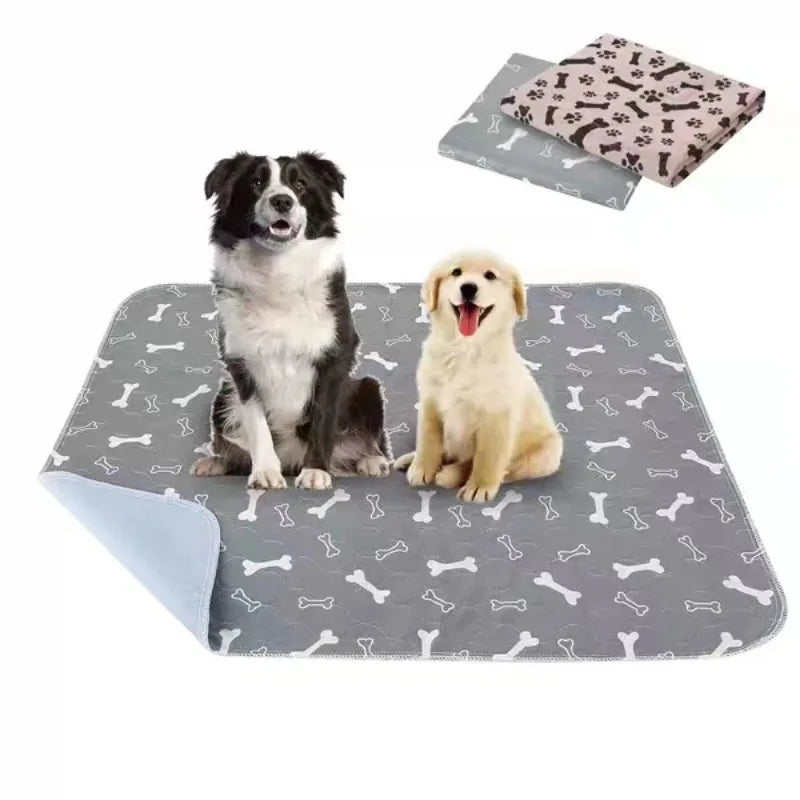 Tapis Absorbant & Imperméable pour Chien et Chat – Alèse Lavable Réutilisable & Antidérapante (XS à L)