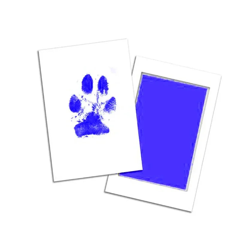 Tampon Encreur Empreinte Chien & Chat Sans Contact – Kit Souvenir Propre & Non Toxique
