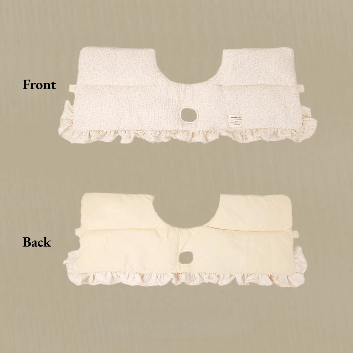 Ensemble Coussin & Tour de Lit pour Poussette Chien et Chat – Doublure Universelle Moelleuse en Coton