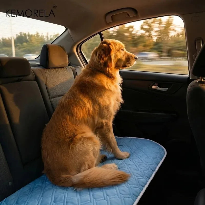 Tapis Rafraîchissant Respirant & Lavable pour Chien et Chat – Confort Été