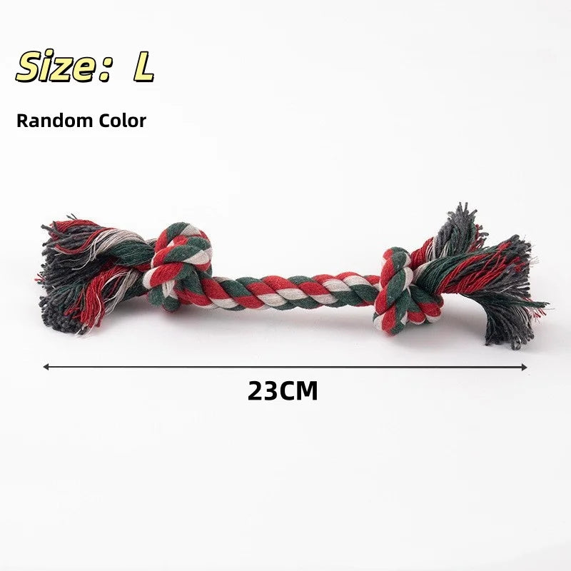 Corde à Nœuds Résistante pour Chien & Chiot – Jouet de Mastication & Soin Dentaire