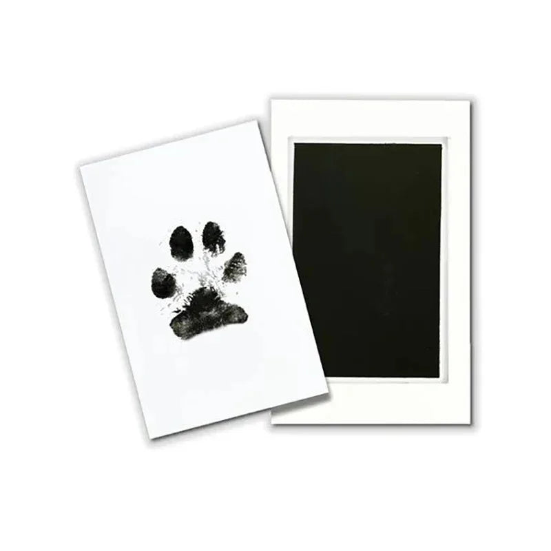 Tampon Encreur Empreinte Chien & Chat Sans Contact – Kit Souvenir Propre & Non Toxique