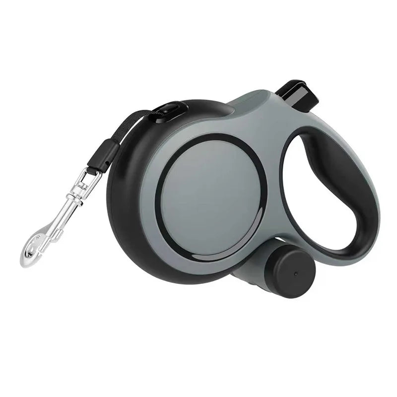Laisse Rétractable Robuste pour Chien – Enrouleur Automatique 5 m & 8 m Haute Résistance (Jusqu'à 50 kg)
