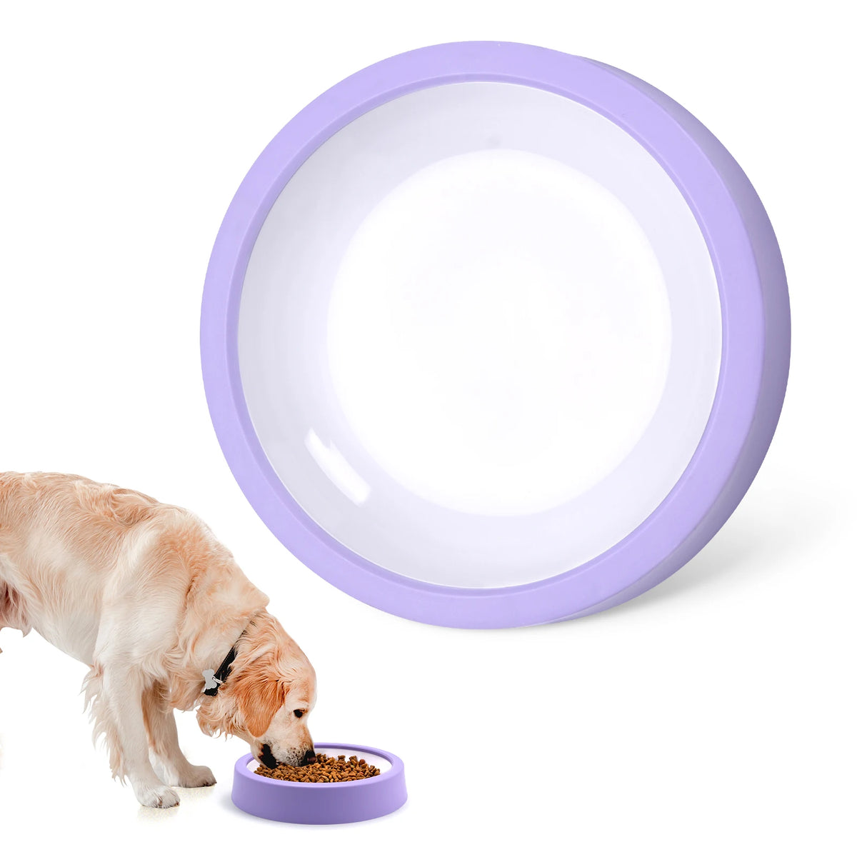 Gamelle Anti-Glouton Labyrinthe pour Chien & Chat – Bol d'Alimentation Lente Ergonomique & Antidérapant