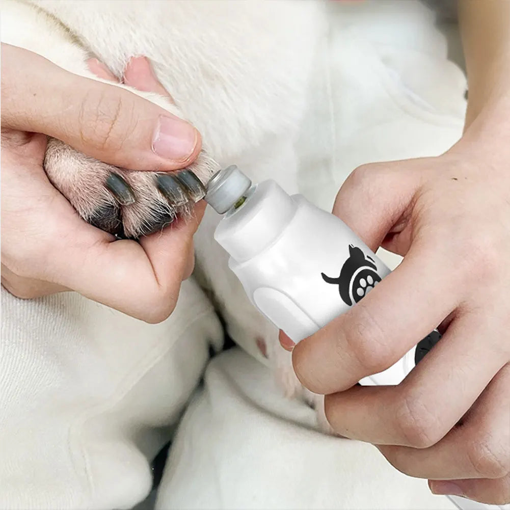 Lime à Ongles Électrique Silencieuse pour Chien & Chat – 3 Vitesses & Écran Numérique (Rechargeable USB-C)